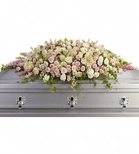 Always Adored Full Casket Spray