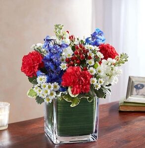 Healing Tears Red White and Blue