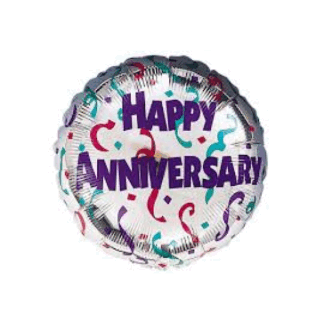 Happy Anniversary Mylar